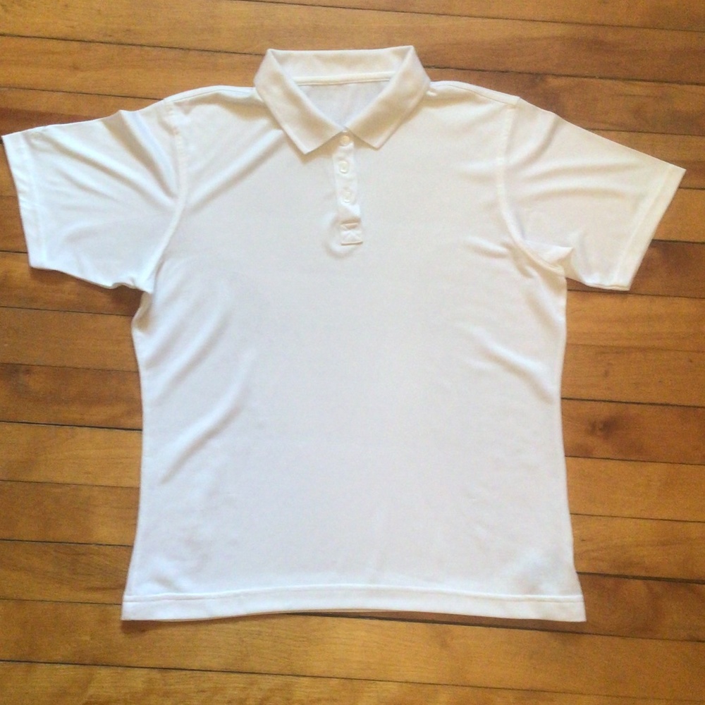 Aurea Dry Max Golf Shirt White SZ L
